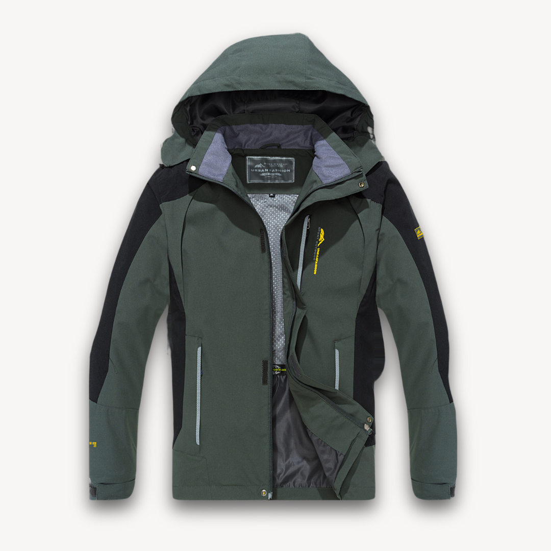 Men’s All-Weather Hooded Hiking Jacket