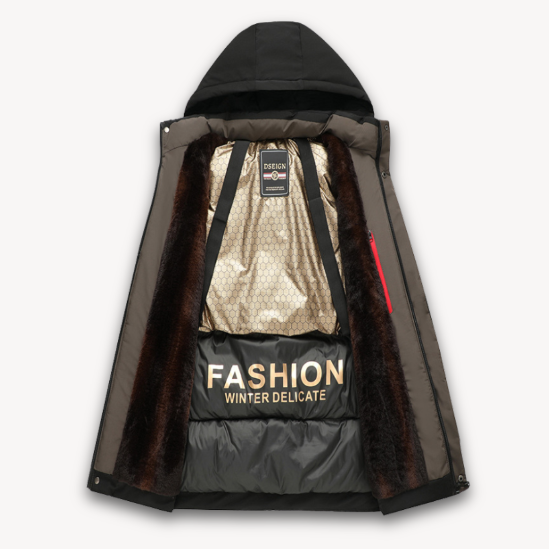 Men’s Thermal Lined Water-Resistant Parka