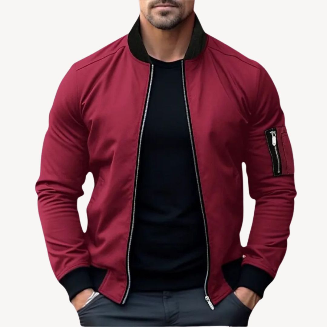 Men’s Classic Utility Bomber Jacket