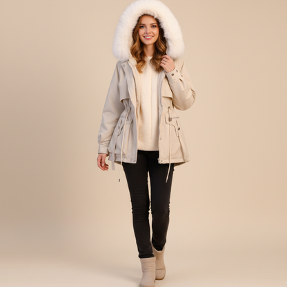 Women’s Faux Fur Collar Down Jacket