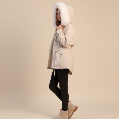 Women’s Faux Fur Collar Down Jacket