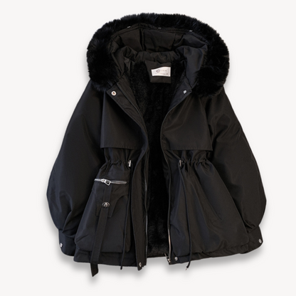 Women’s Faux Fur Collar Down Jacket