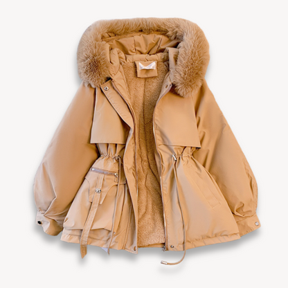 Women’s Faux Fur Collar Down Jacket