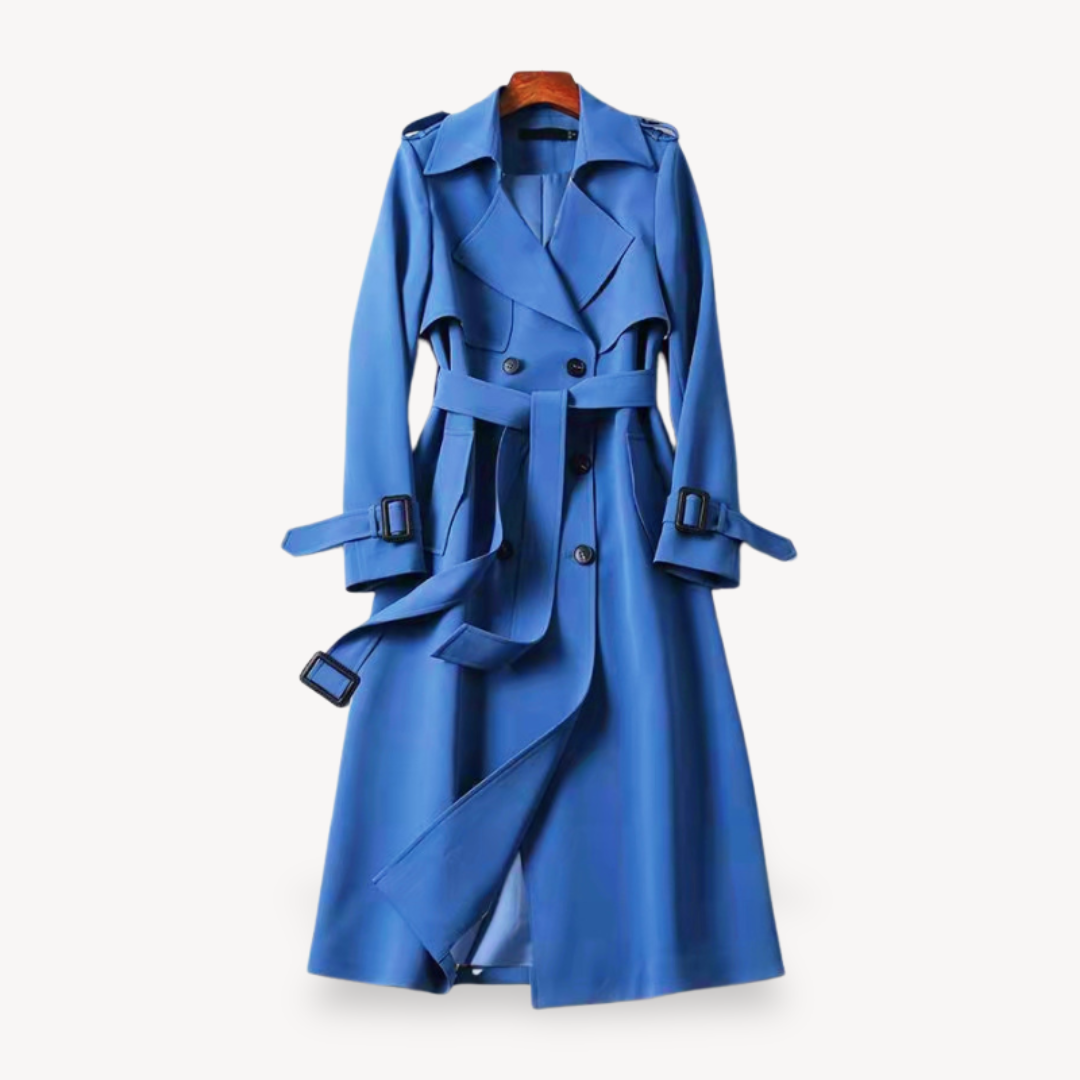 Women’s Elegant Lace Up Trench Coat