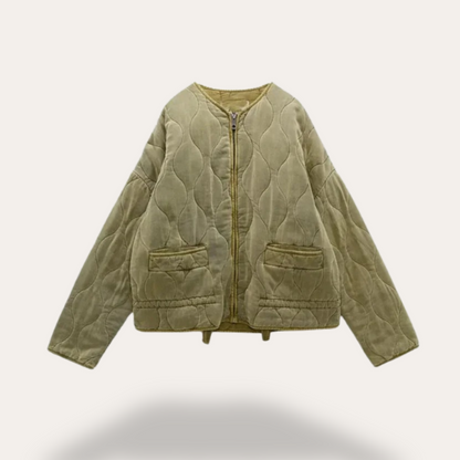 Women’s Diamond Pattern Winter Jacket