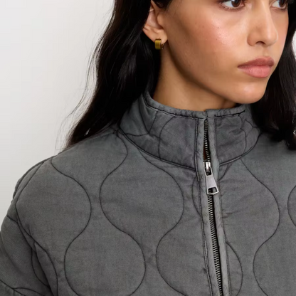 Women’s Diamond Pattern Winter Jacket