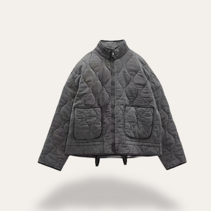 Women’s Diamond Pattern Winter Jacket