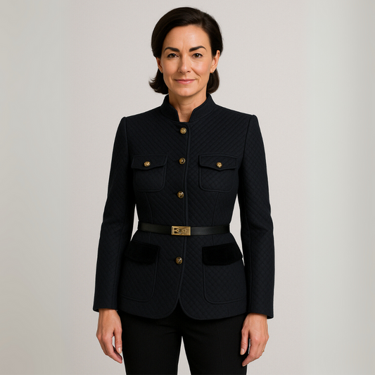 Women’s Patchwork Blazer Coat