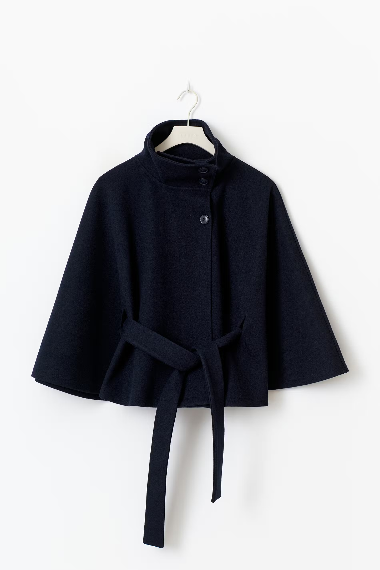 LorezaCape | Elegant Chic Women's Winter Cape Coat with High Collar
