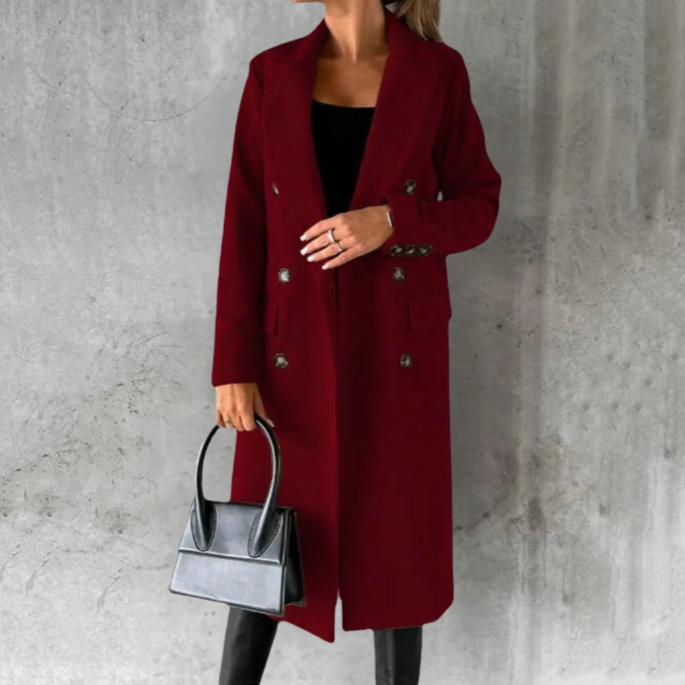 Luciana | Women’s Long Trench Coat – Elegant Classic Style with Lasting Comfort