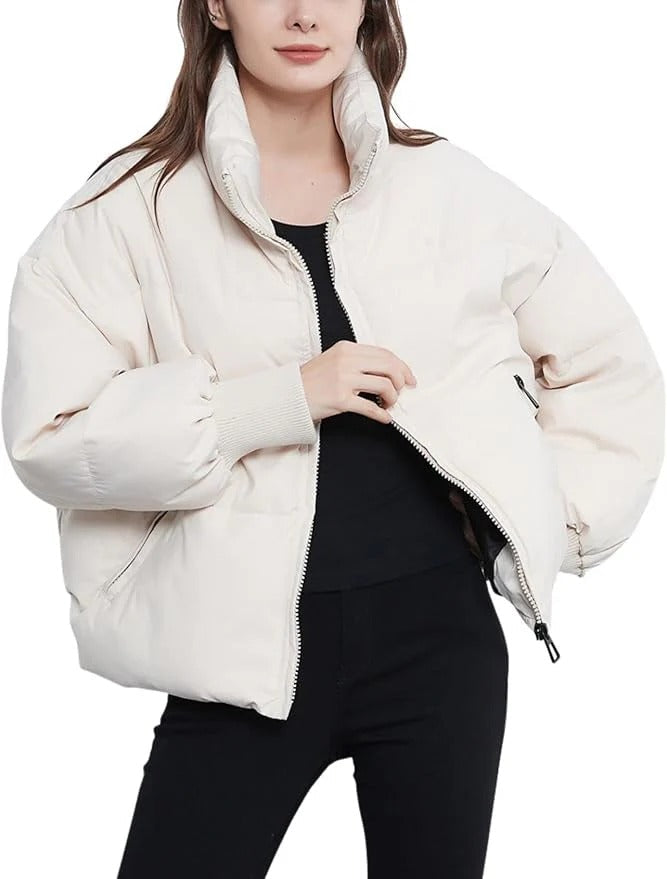 Women's Plus Size Down Filled Parka Jacket