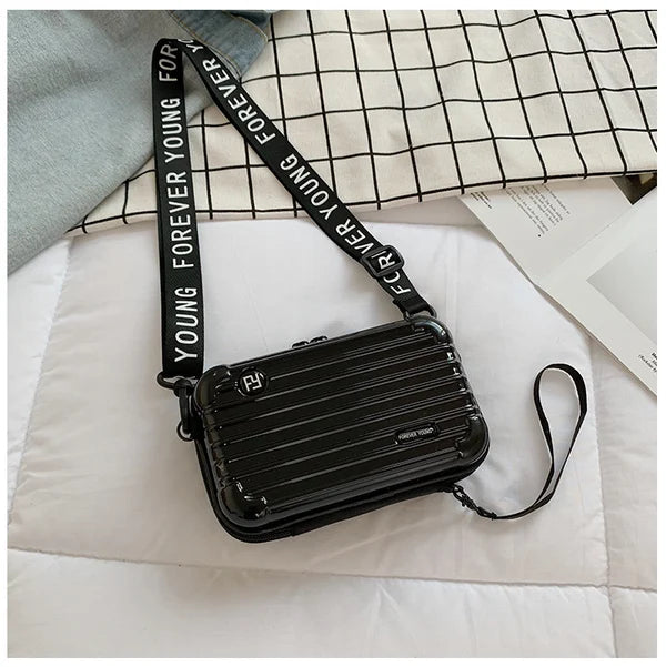 LuxShell | Chic Compact Hard Shell Crossbody Bag for Women