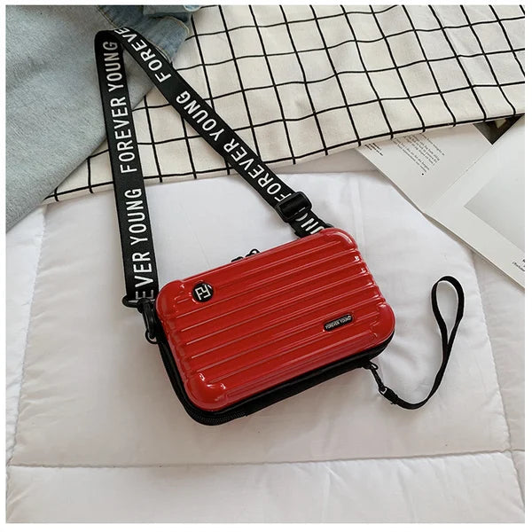 LuxShell | Chic Compact Hard Shell Crossbody Bag for Women