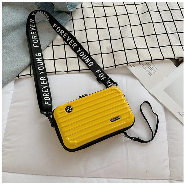LuxShell | Chic Compact Hard Shell Crossbody Bag for Women