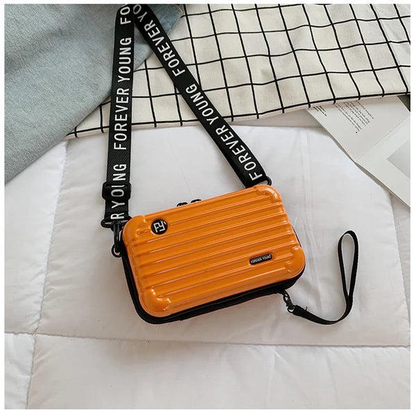 LuxShell | Chic Compact Hard Shell Crossbody Bag for Women