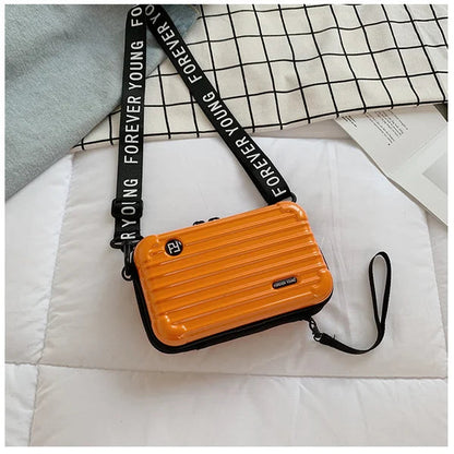 LuxShell | Chic Compact Hard Shell Crossbody Bag for Women