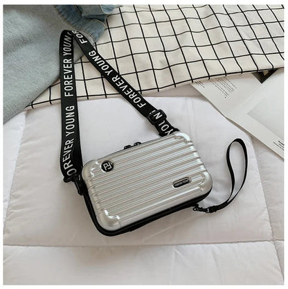 LuxShell | Chic Compact Hard Shell Crossbody Bag for Women