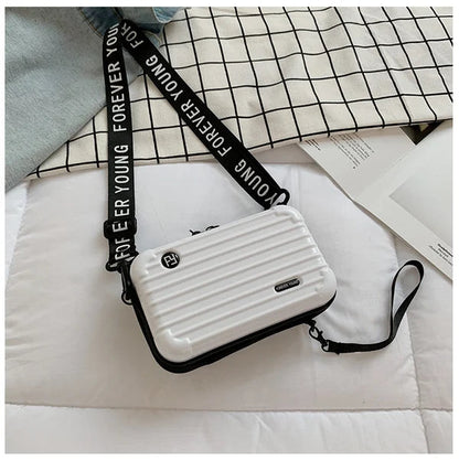 LuxShell | Chic Compact Hard Shell Crossbody Bag for Women