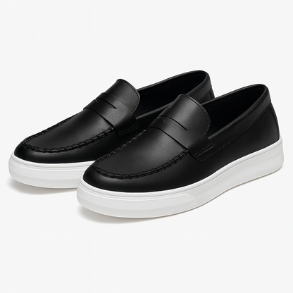Men’s Leather Slip-On Sneakers
