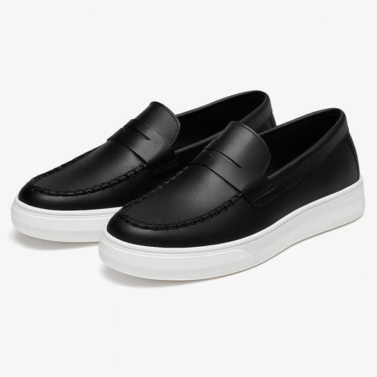 Men’s Leather Slip-On Sneakers