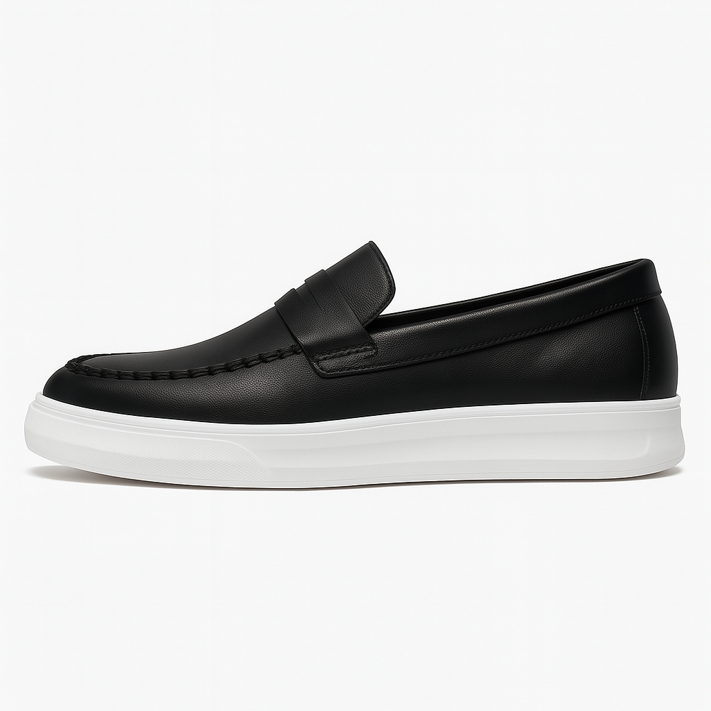 Men’s Leather Slip-On Sneakers