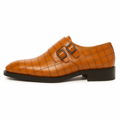 Men’s Buckle Square Toe Shoes