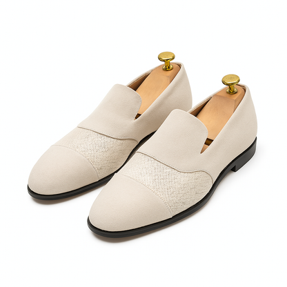Men’s Casual Leather Slip-On Loafers