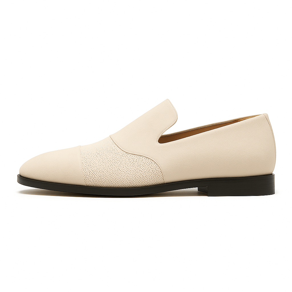 Men’s Casual Leather Slip-On Loafers