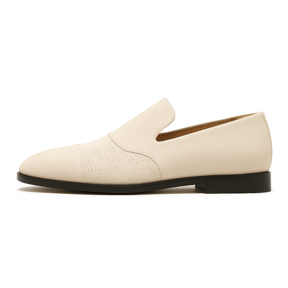 Men’s Casual Leather Slip-On Loafers