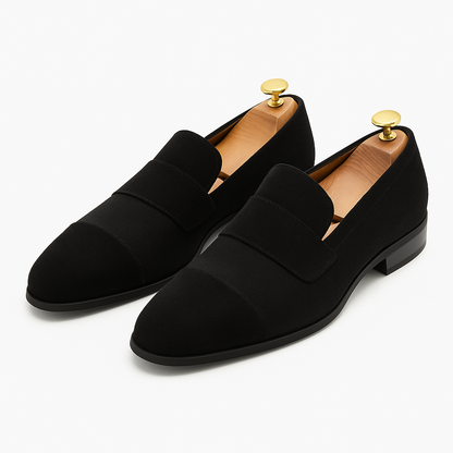 Men’s Casual Leather Slip-On Loafers