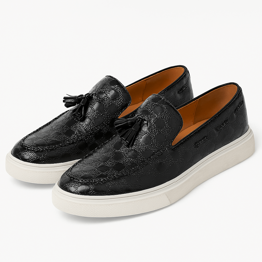 Men’s Leather Tassel Casual Shoes
