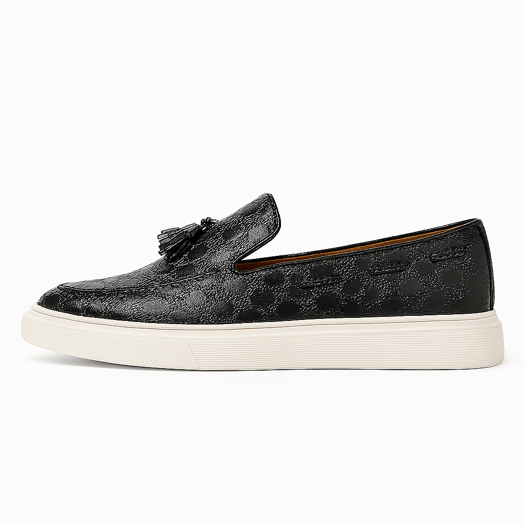 Men’s Leather Tassel Casual Shoes