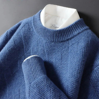 Luxurious cashmere sweater for stylish appearances
