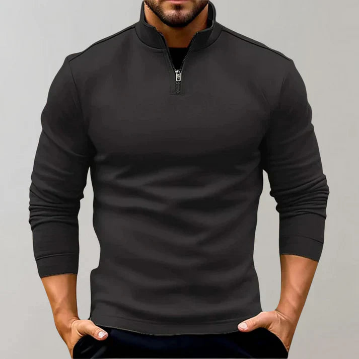 Men's zipped turtleneck - Alvin