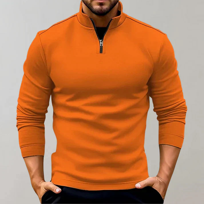 Men's zipped turtleneck - Alvin