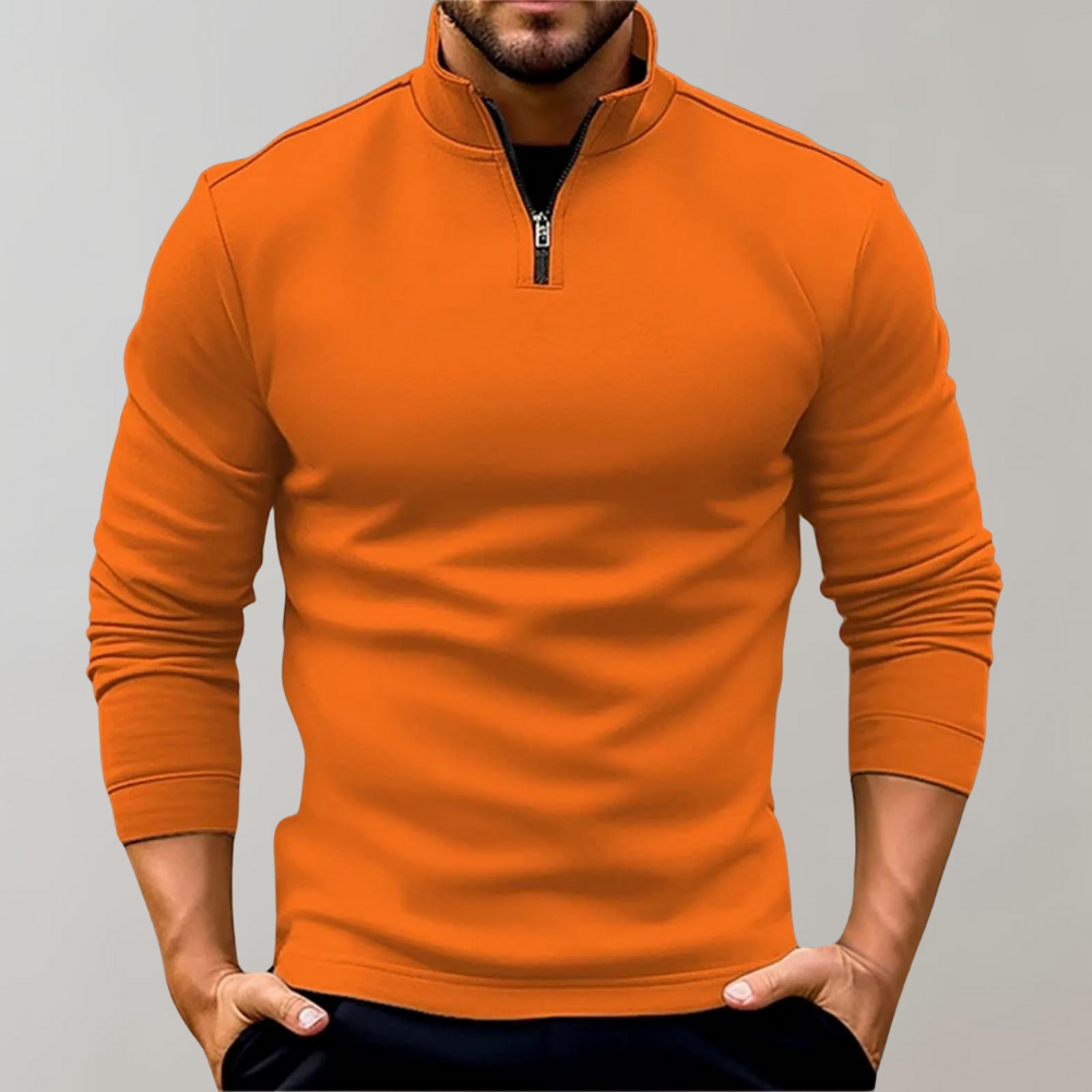 Comfortable Crew Neck Winter Sweater