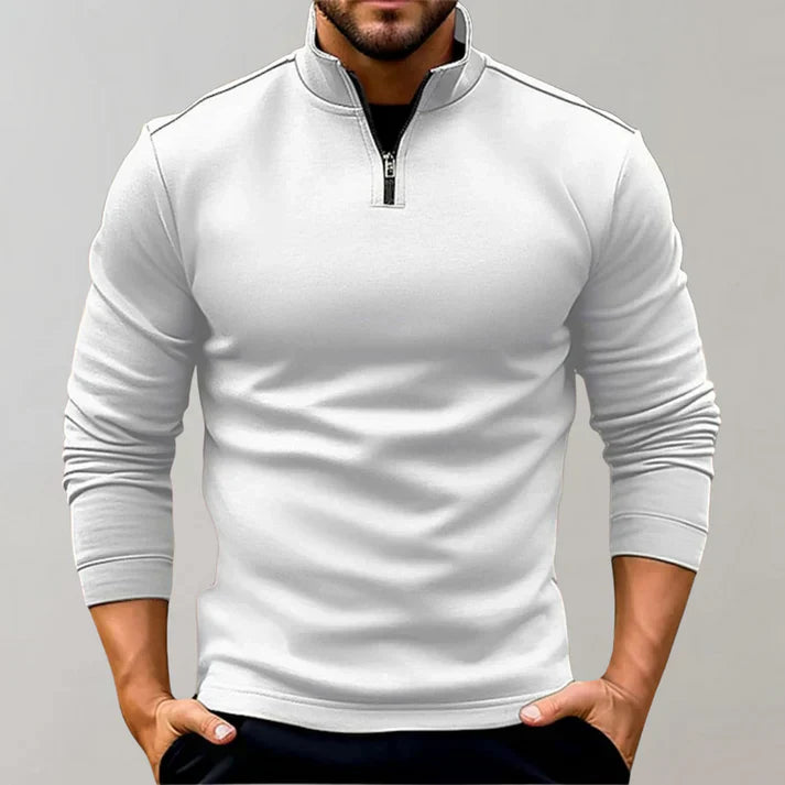 Men's zipped turtleneck - Alvin