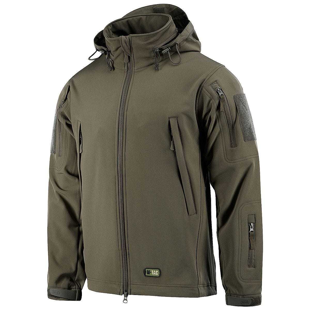Waterproof Men's Hooded Softshell Jacket with Thermal Lining - BritishElegance