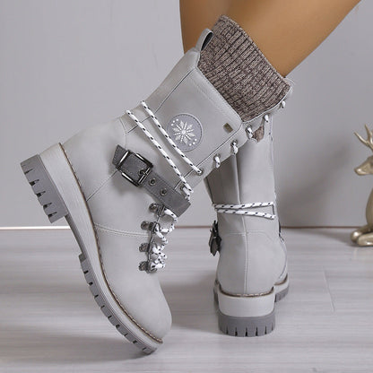 Winter boots with non-slip and warm lining