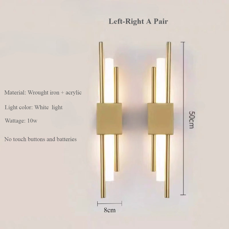 Bright Cordless LED Wall Light Fixture