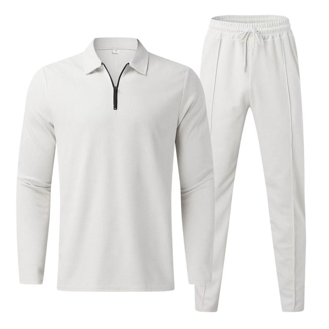 Men's Athletic 2 Piece Tracksuit Set