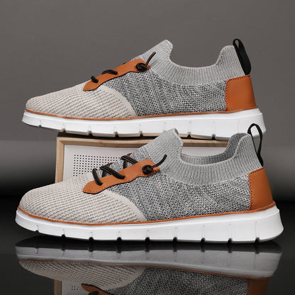 Cevori Low-Top Lace-Up Mesh Sneakers