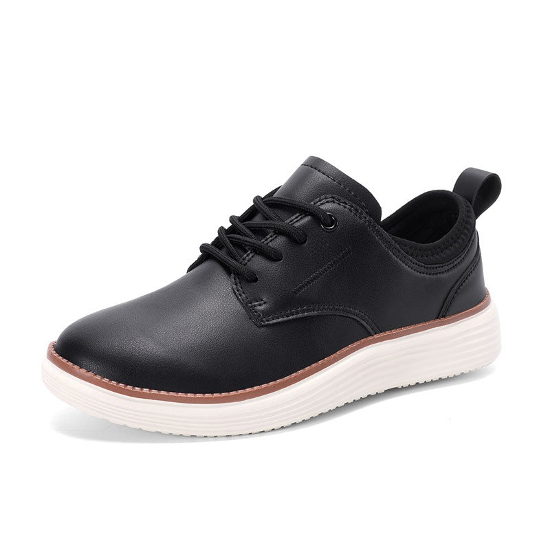 Leo Oxfords Shoes | Lace-Up Solid Oxfords