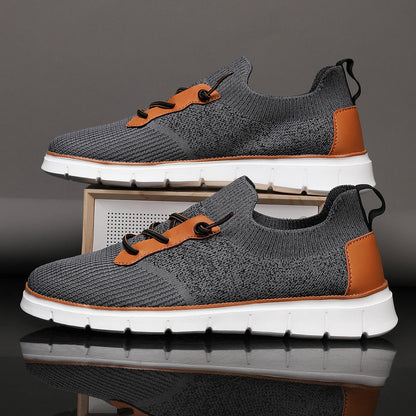 Oscar Low-Top Mesh Sneakers | Lace-Up Patterned Mesh Sneakers