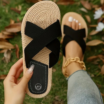 Maisha Sandals | Lightweight Cross Band Summer Sandals