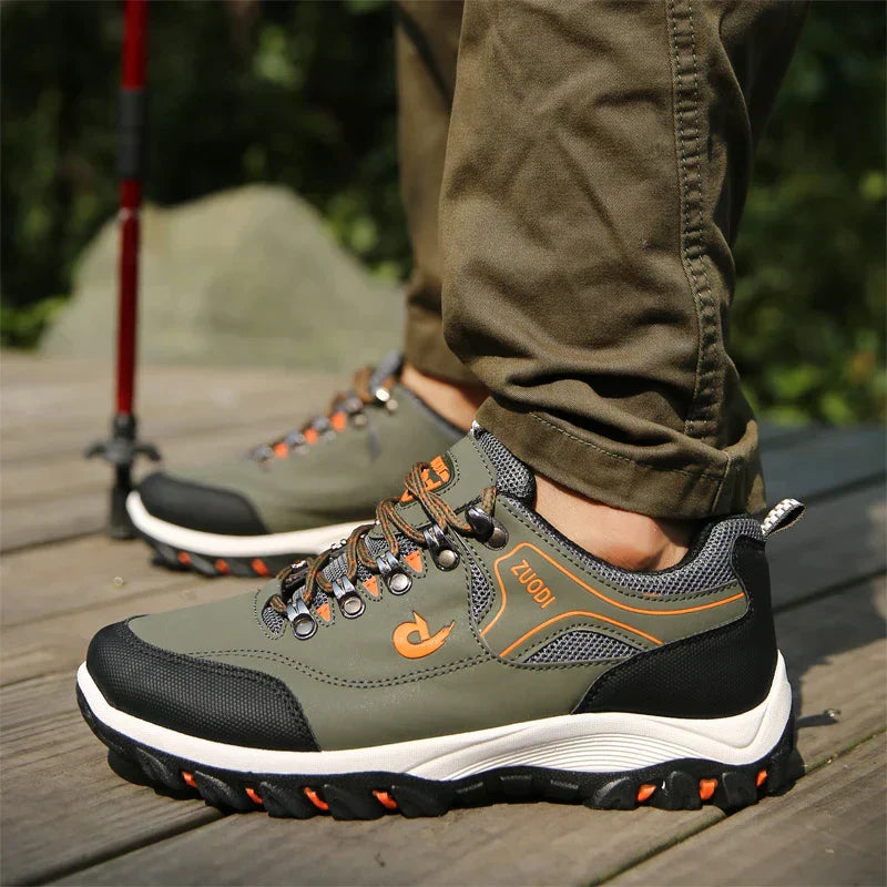 Rugged Hiking Boots - Waterproof & Trail Ready - BritishElegance