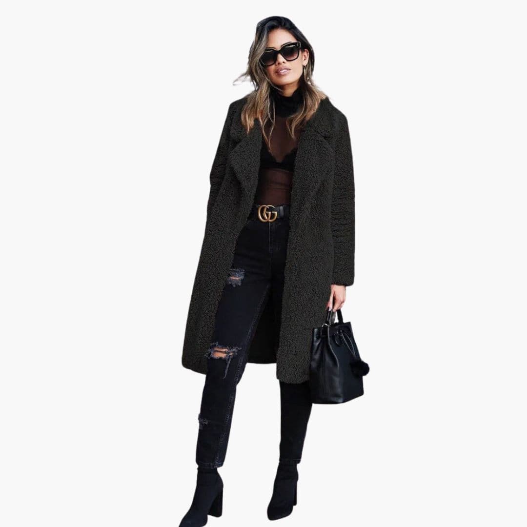 Warm Faux Fur Ladies Winter Coat