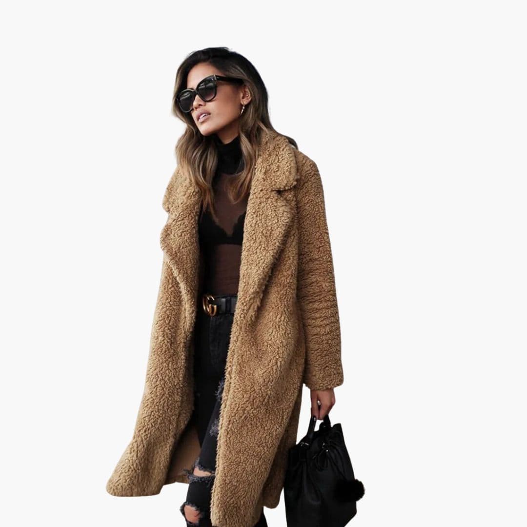 Warm Faux Fur Ladies Winter Coat