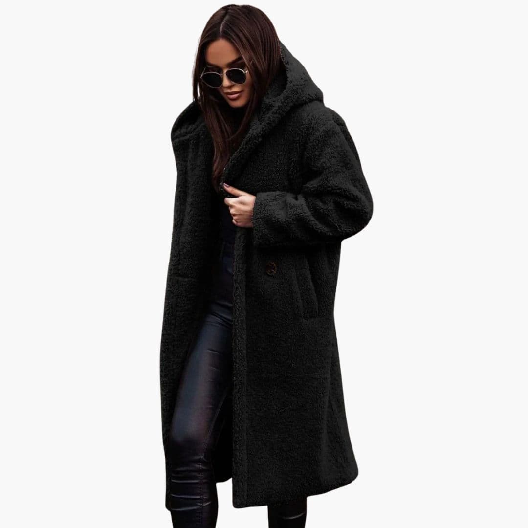 Cozy Plus Size Faux Fur Winter Coat