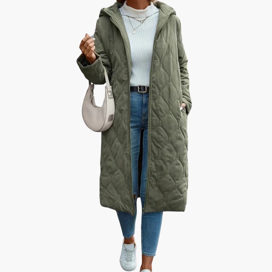 Warm Women's Parka Coat for Winter - BritishElegance